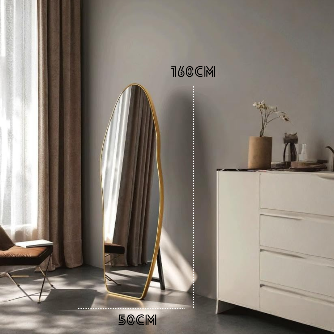 Pasqyrë EVOLUNA me Dizajn të Valëzuar