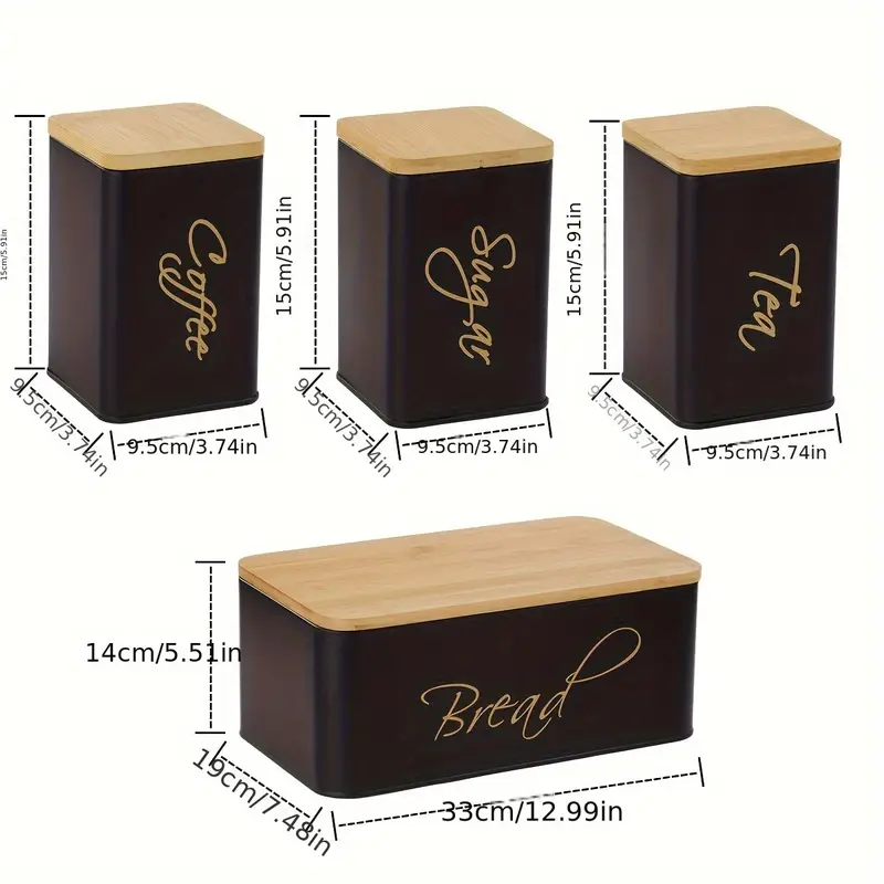 Set Mbajtëse Buke Zink + 3 Enë Mbajtëse