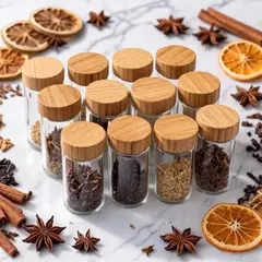 Vazo Erezash Qelqi me Kapak Druri 120ml Set 12cop - ShikoCmimin