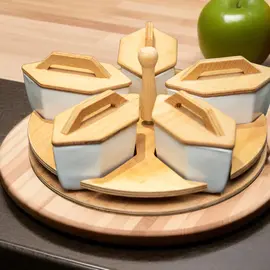 Set Tabaka Dekorative per Servirje