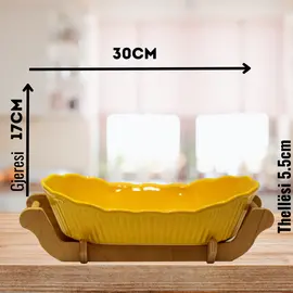 Tave Qeramike per Gatim ECR102C 30x17x5.5cm - ShikoCmimin