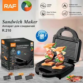Grill Tostier Thekese RAF-210 - 3 në 1