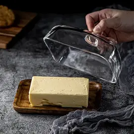 Mbajtese Gjalpi Qelq me Bazament Druri - ShikoCmimin