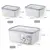Set Organizues Frigoriferi Kontenitor 3cop - ShikoCmimin