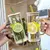 Gota Qelqi me Kapak Bambu 400ml - ShikoCmimin