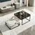 Tavoline Mesi 2 Pjese Nesting Coffee Table