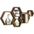 Rafte Dekorues Hexagon Floating 5Cope