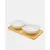 Set Servirje per Snack x2 me Mbajtese Druri - ShikoCmimin