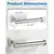 Mbajtese Letre Tualeti Stainless Steel - ShikoCmimin
