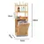 Raft Organizues Bambuje me Kosh Rrobash 119x50x30cm - ShikoCmimin