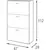 Raft per Kepucet ne Koridor 112x67x28cm - ShikoCmimin
