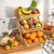 Shporte Druri me 3 Kate per Fruta Perime