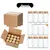 Vazo Erezash Qelqi me Kapak Druri 120ml Set 12cop - ShikoCmimin