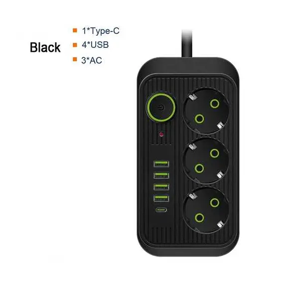 Prize Zgjatuese Elektrike Smart 3 Porta AC 4 Usb 1 Type-C - ShikoCmimin