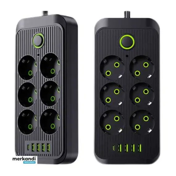 Prize Zgjatuese Elektrike Smart 8 Porta AC 4 Usb Type-C - ShikoCmimin