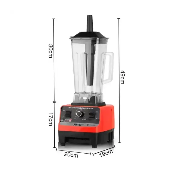 Blender Frutash per Smothie  2.5Litra 2400w Raf 2802 - ShikoCmimin