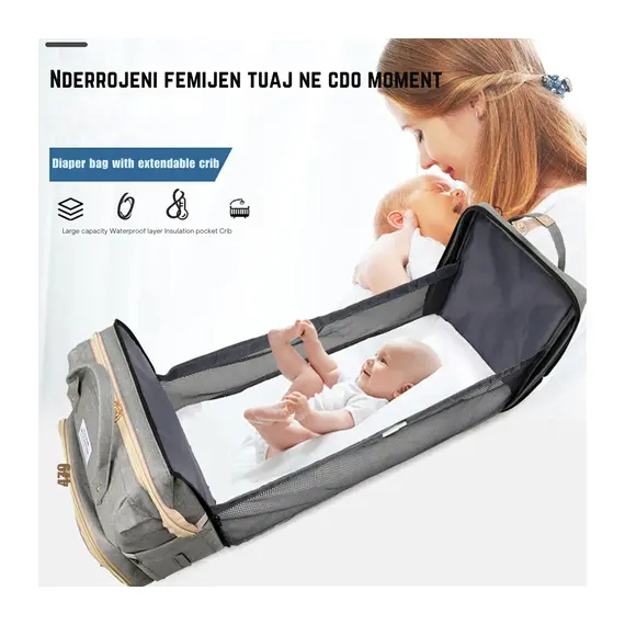 Mommy Bag Cante per Bebe Multifunksionale - ShikoCmimin