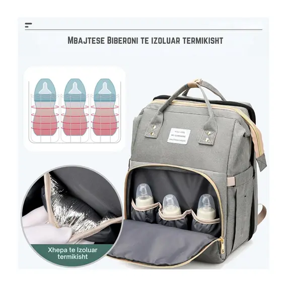 Mommy Bag Cante per Bebe Multifunksionale - ShikoCmimin