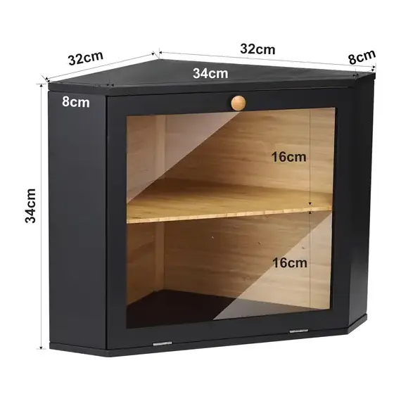 Mbajtese Buke Druri Corner Bread Box - ShikoCmimin