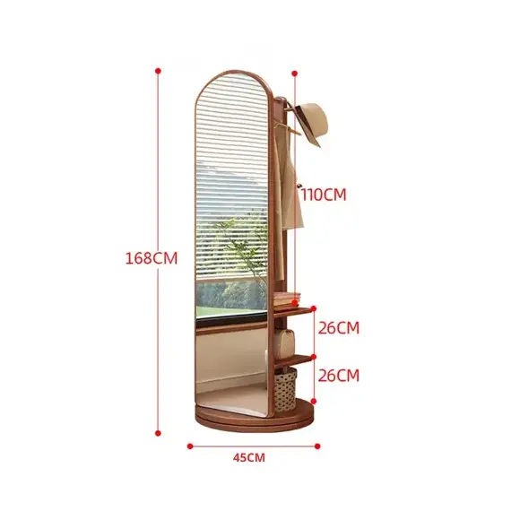 Pasqyre 360° Rotating Full Mirror me Varese Rrobash - ShikoCmimin