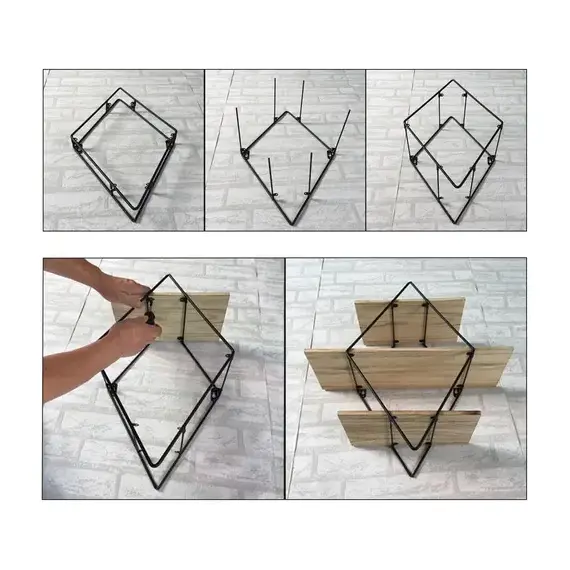 Raft Dekorues Organizues Romb 50x50x19cm - ShikoCmimin