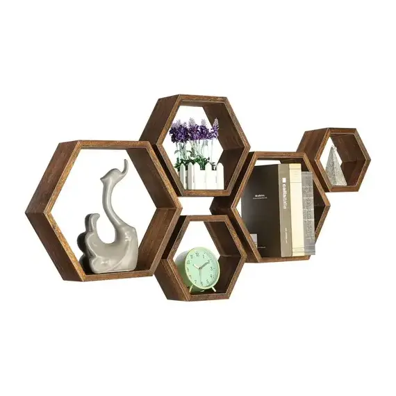 Rafte Dekorues Hexagon Floating 5Cope