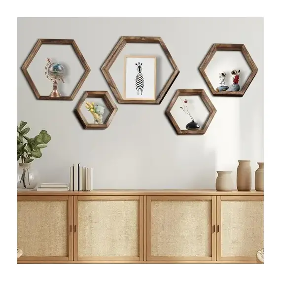 Rafte Dekorues Hexagon Floating 5Cope