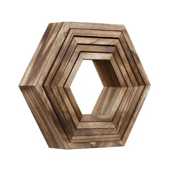 Rafte Dekorues Hexagon Floating 5Cope