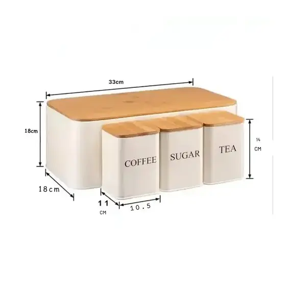 Set Mbajtese Buke Zink + 3 Ene mbajtese - ShikoCmimin