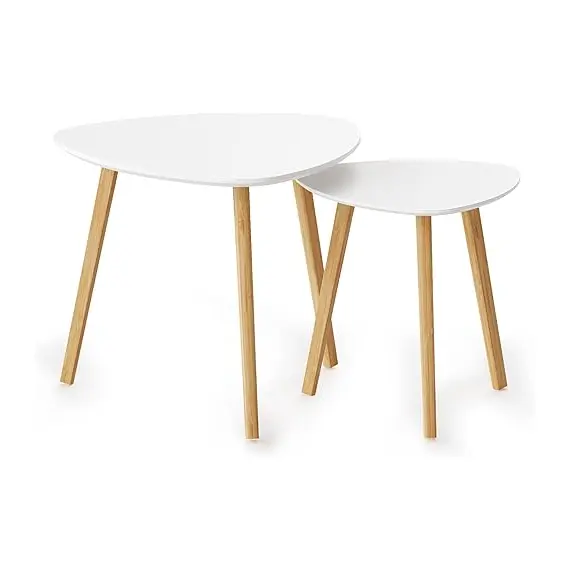 Tavoline Mesi Dekoruese 2Pjese 50x50x49cm - ShikoCmimin