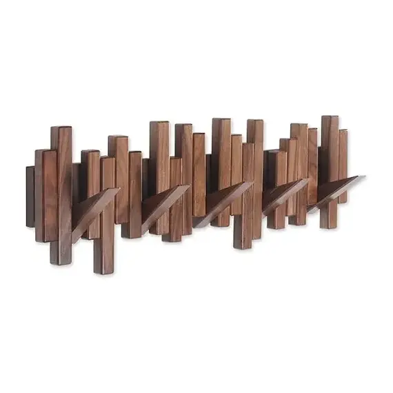 Varese Rrobash Dru ne Mure Piano Stylish 10 Hooks 65cm - ShikoCmimin