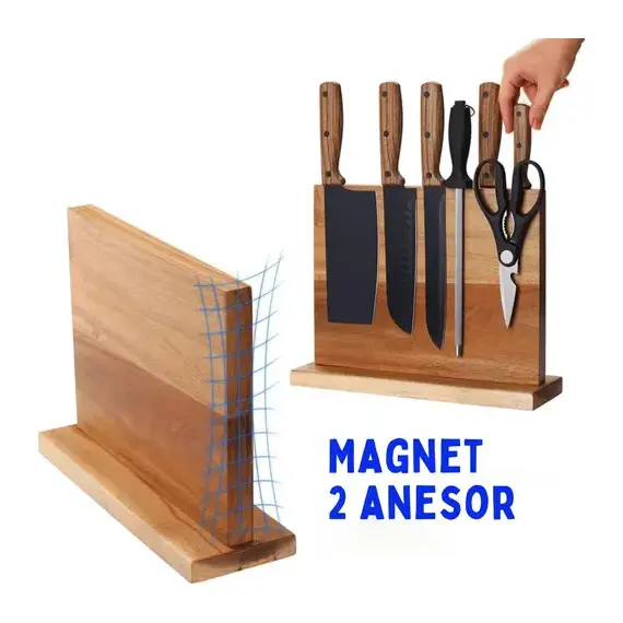 Mbajtese Thikash Magnetike prej Druri nga 2Krahet - ShikoCmimin