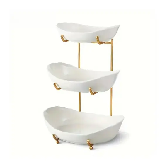 Frutier Dekorues me 3Nivele Porcelan - ShikoCmimin