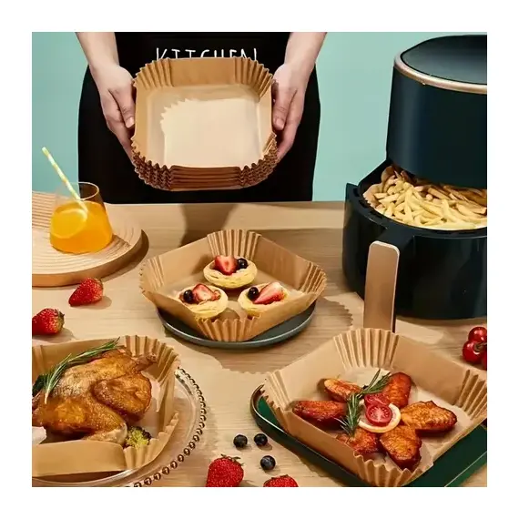 Letra Pjekje per Air Fryer 100cop 23cm 6-8Litra - ShikoCmimin