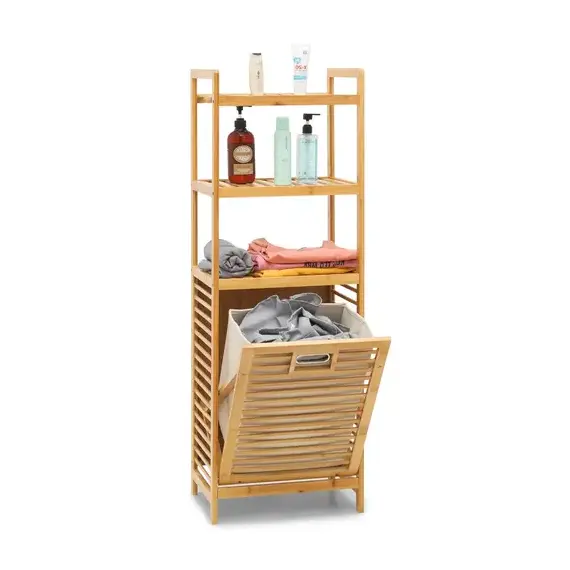 Raft Organizues Bambuje me Kosh Rrobash 119x50x30cm - ShikoCmimin