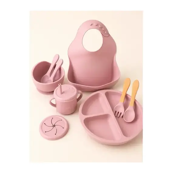 Set Ushqimi per Femije Silikoni - ShikoCmimin