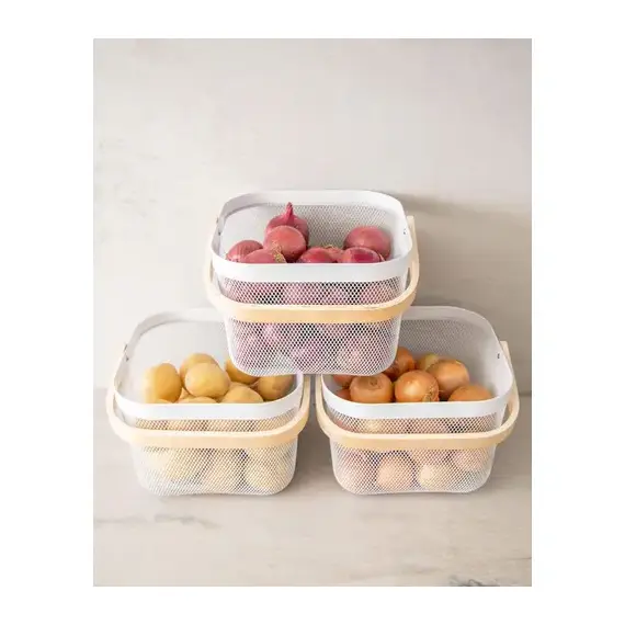 Shporte Organizuese per Fruta Perime Boxsweden 25x25x18cm - ShikoCmimin